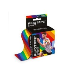 PINOTAPE® Sport, duhový, 5 cm x 5 m