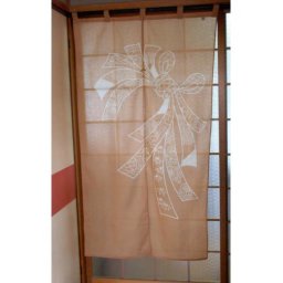 Japonská látková stěna Noren - RIBBON, 85 cm x 150 cm