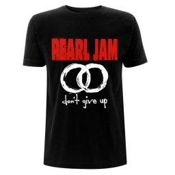 tričko pánské Pearl Jam - Don't Give Up - Black - RTPEATSBDON