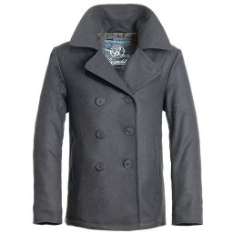 kabát pánský zimní Brandit - Pea Coat – Anthrazit - 3109/5 (9156/5)