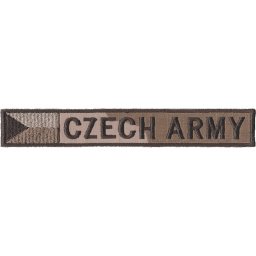 NAVYS nášivka CZECH ARMY + vlajka velcro vz.95 DESERT