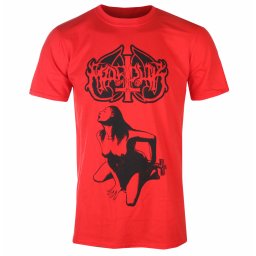 tričko pánské MARDUK - FUCK ME JESUS - RED - PLASTIC HEAD - PH12142