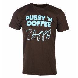 tričko pánské FRANK ZAPPA - PUSSY - BROWN - PLASTIC HEAD - PH11660