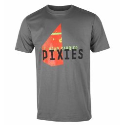 tričko pánské PIXIES - HEAD CARRIER - GREY - PLASTIC HEAD - PH10258