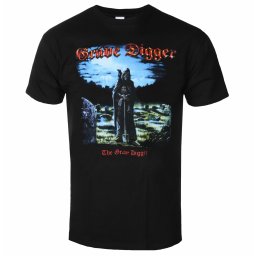 tričko pánské GRAVE DIGGER - THE GRAVE DIGGER - BLACK - PLASTIC HEAD - PH12017