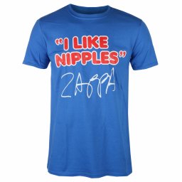 tričko pánské FRANK ZAPPA - NIPPLES - BLUE - PLASTIC HEAD - PH11654