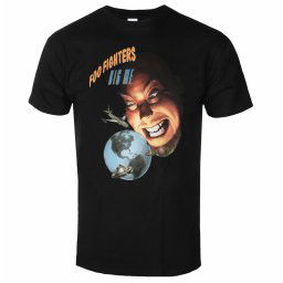 tričko pánské FOO FIGHTERS - BIG ME GLOBE - BLACK - PLASTIC HEAD - MTRAF10950008