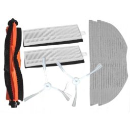 7ks Sada mopy, HEPA filtry a kartáče pro XIAOMI Mi Robot Vacuum Mop Essential G1 a Rowenta S95