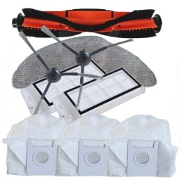 9ks Sada kartáčů, HEPA filtrů, mopu a sáčků pro ROIDMI EVE Plus Xiaomi