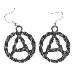 náušnice Skulls - PSY732