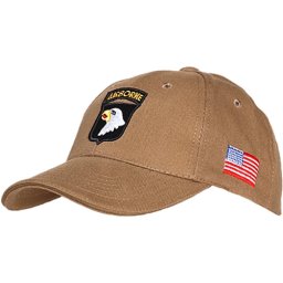FOSTEX čepice baseball 101st AIRBORNE KHAKI