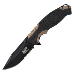 Smith & Wesson nůž zavírací MILITARY POLICE kombinované ostří