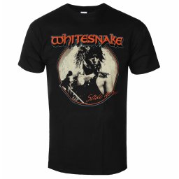 tričko pánské WHITESNAKE - SLIDE - BLACK - PLASTIC HEAD - PHD12293