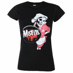 tričko dámské MISFITS - WAITRESS - BLACK - PLASTIC HEAD - PH12729G