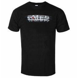 tričko pánské FATES WARNING - LOGO - BLACK - PLASTIC HEAD - PH12846