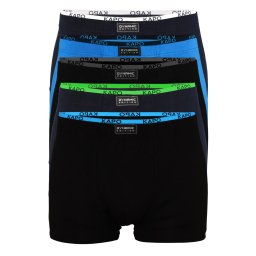 Perun Kapo bambusové boxerky - 5ks M vícebarevná