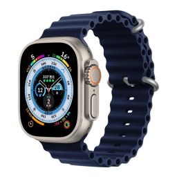 Oceánský řemínek pro Apple Watch Series 3/2/1 (38mm) - Oceánská modř