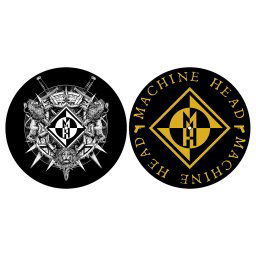 podložka na gramofon (set 2ks) MACHINE HEAD - CREST - RAZAMATAZ - SM057