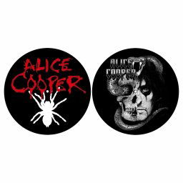podložka na gramofon (set 2ks) ALICE COOPER - SPIDER/SKULL - RAZAMATAZ - SM060