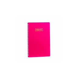 Minimee A5 zápisník tečkovaný magenta, papír 140g