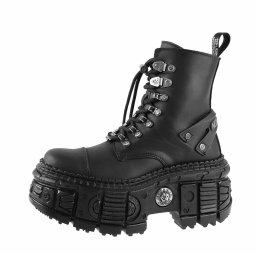 boty NEW ROCK -ITALI NEGRO, ITALI NEGRO, TANK - M.WALL047-C1
