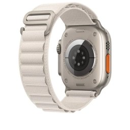 iMore Řemínek Alpský tah pro Apple Watch Series 6/5/4 a SE (40mm) - Hvězdně bílý