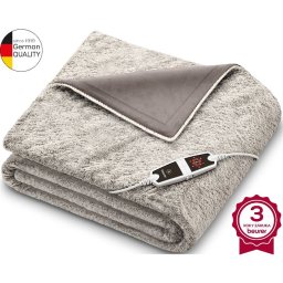 Beurer HD 150 XXL Nordic Cosy Taupe vyhřívací deka