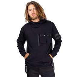 mikina pánská POIZEN INDUSTRIES - REZNOR - BLACK - POI1180