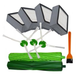 10ks HEPA filtry a kartáče pro iRobot Roomba e5, e6, i3, i4, i5, i6, i7, i8, j7 sada