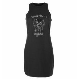 šaty dámské Motörhead - ENGLAND FITTED DRESS - CHARCOAL - AMPLIFIED - ZAV832MH2