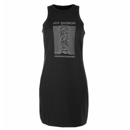 šaty dámské JOY DIVISION - UNKNOWN PLEASURES - CHARCOAL - AMPLIFIED - ZAV832JDU