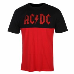 tričko pánské AC/DC - HIGHWAY TO HELL - BLACK/RED - AMPLIFIED - ZAV831K38