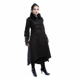kabát dámský CHEMICAL BLACK - CYRENE - BLACK - POI1196