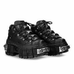 boty NEW ROCK - CRUST NEGRO, NOMADA NEGRO, TANK -M.WALL106-C8