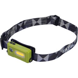 Čelovka 140lm, USB nabíjení, LED+COB LED 43184