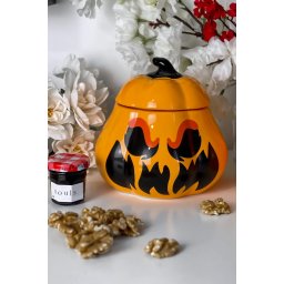 dekorace (dóza) KILLSTAR - Spicy Pumpkin - Black - KSRA006890