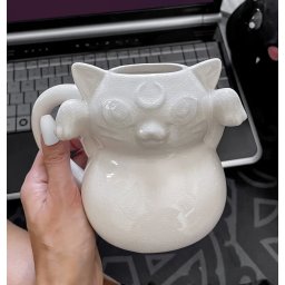 hrnek KILLSTAR - Ghost Kitty - White - KSRA006906