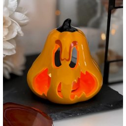 svícen (dekorace) KILLSTAR - Spicy Pumpkin - Black - KSRA006891