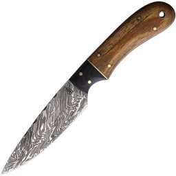 BNB KNIVES nůž s pevnou čepelí UTILITY HUNTER damašek