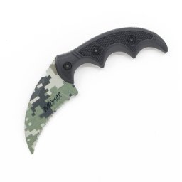 MTech USA nůž KARAMBIT zoubkované ostří DIGITAL