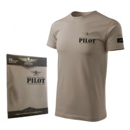 Triko PILOT HNĚDÉ vel. L