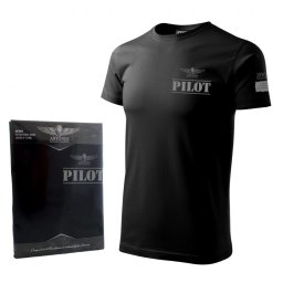 Triko PILOT ČERNÉ vel. L