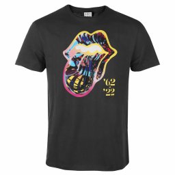 tričko pánské THE ROLLING STONES - SIXTY TONGUE - CHARCOAL - AMPLIFIED - ZAV210L74 CC