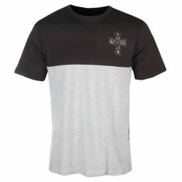 tričko pánské Guns N' Roses - APPETITE FOR DESTRUCTION - GREY MARL/BLACK - AMPLIFIED - ZAV831K44