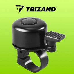 Trizand Zvonek na kolo - černý