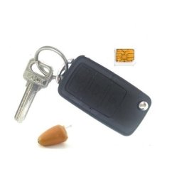 SET - Spy sluchátko s Bluetooth GSM klíčenkou + SIM podpora
