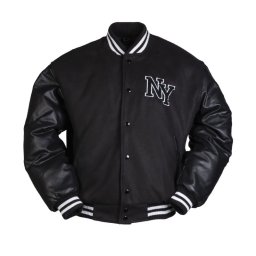Bunda NY baseball ČERNÁ vel. M