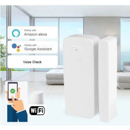 WiFi smart senzor při otevření dveří či okna s upozorněním v APP