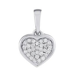 Diamantový přívěsek srdce Simonne v bílém zlatě Diamantový přívěsek srdce Simonne v bílém zlatěDiamantový přívěsek srdce Simonne v bílém zlatě DNN3086PGW