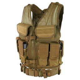 S.T. CONDOR vesta taktická ELITE TACTICAL - COYOTE BROWN